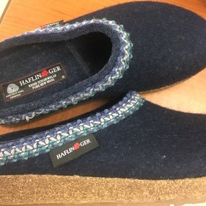 Haflinger zig zag clogs, size 7